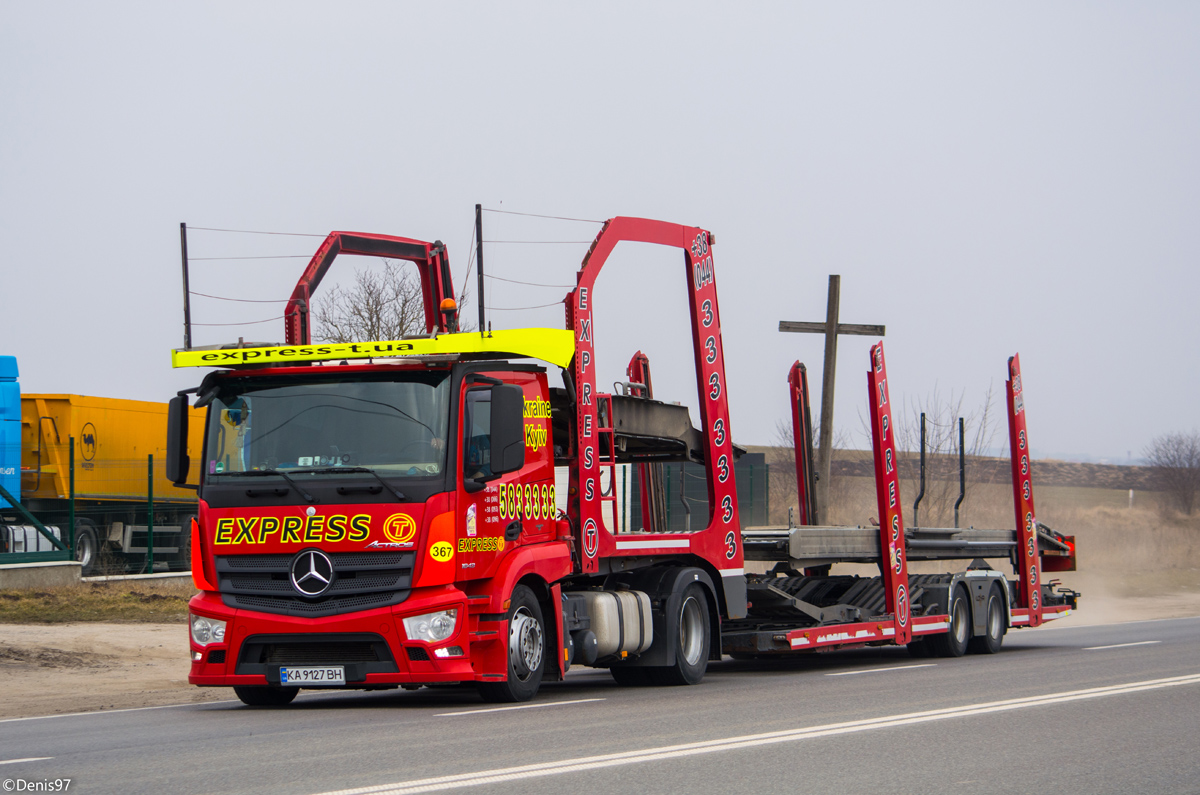 Киев, № 367 — Mercedes-Benz Actros ('2011) 1843