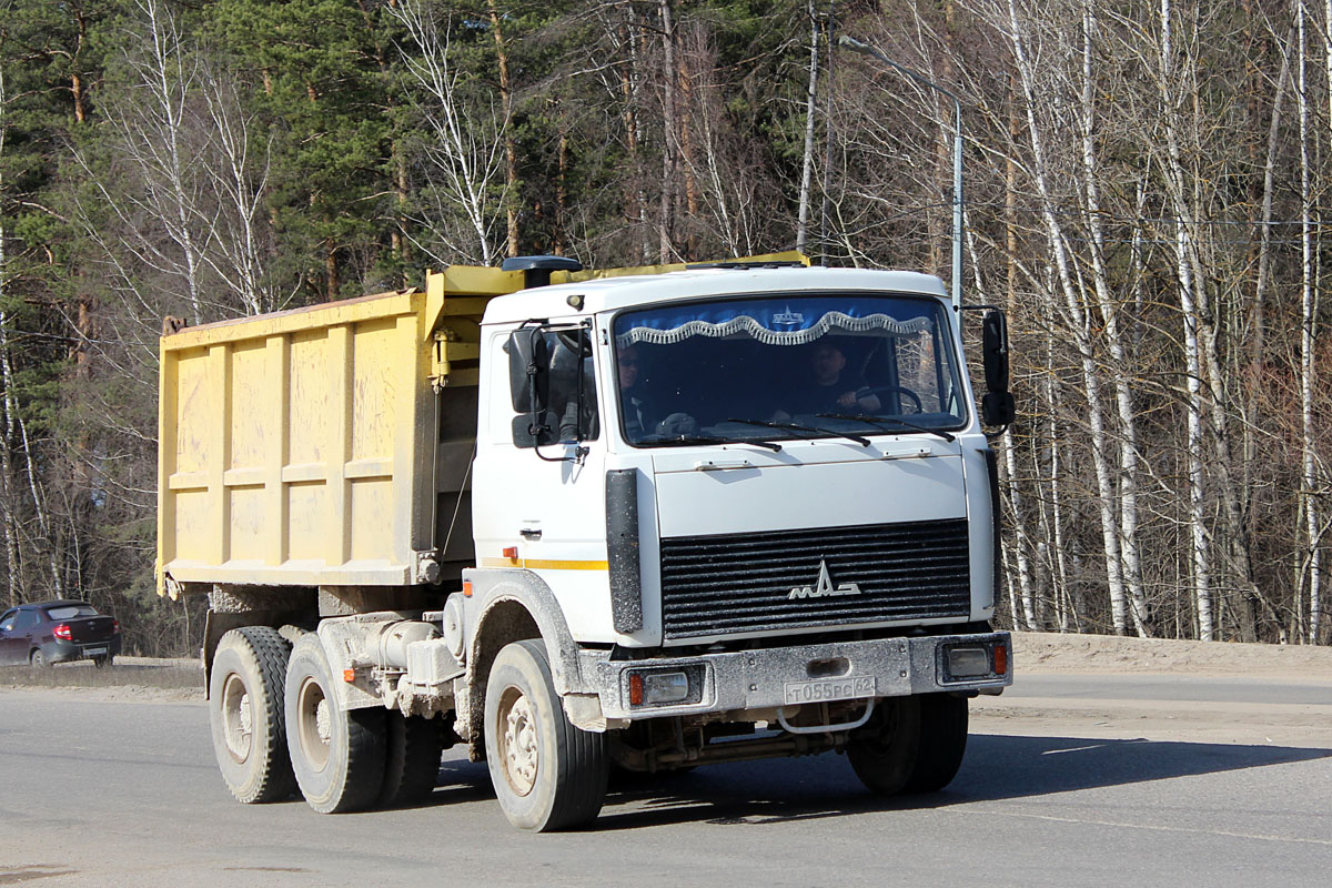 Рязанская область, № Т 055 РС 62 — МАЗ-551605