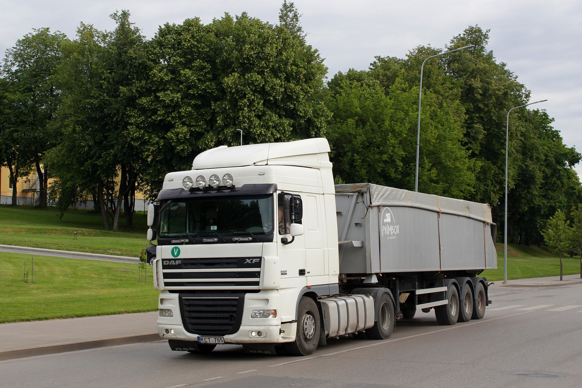 Литва, № KCT 765 — DAF XF105 FT