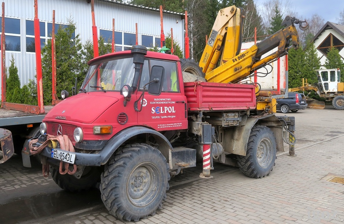 Польша, № EL 9543L — Mercedes-Benz Unimog (общ.м)