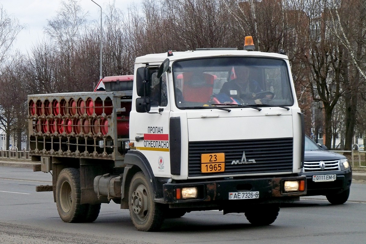 Могилёвская область, № АЕ 7326-6 — МАЗ-4570 (общая модель)