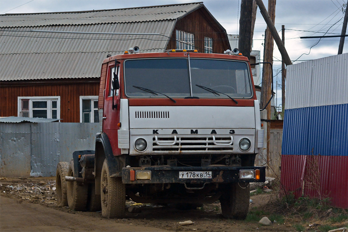 Саха (Якутия), № У 178 КВ 14 — КамАЗ-5410