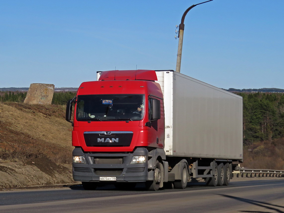 Санкт-Петербург, № А 875 АУ 198 — MAN TGX ('2007) 18.400