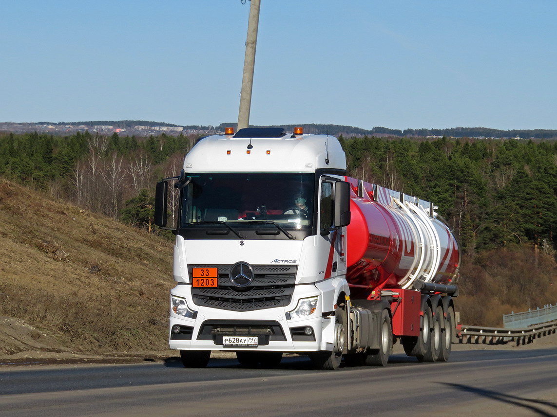 Московская область, № Р 628 АУ 797 — Mercedes-Benz Actros '18 2042 [Z9M]