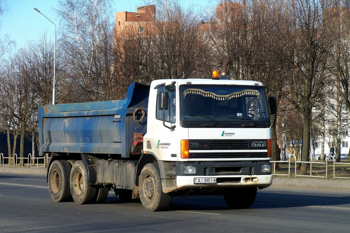 Могилёвская область, № АІ 9951-6 — DAF 75 (CF) FAT