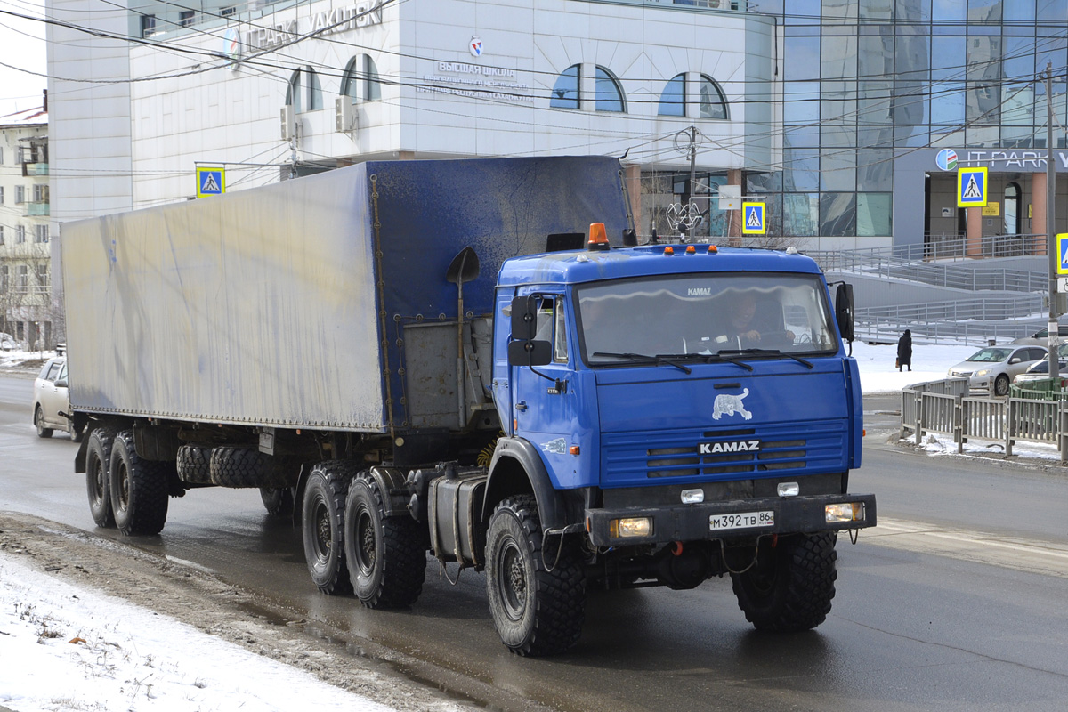 Ханты-Мансийский автоном.округ, № М 392 ТВ 86 — КамАЗ-4310