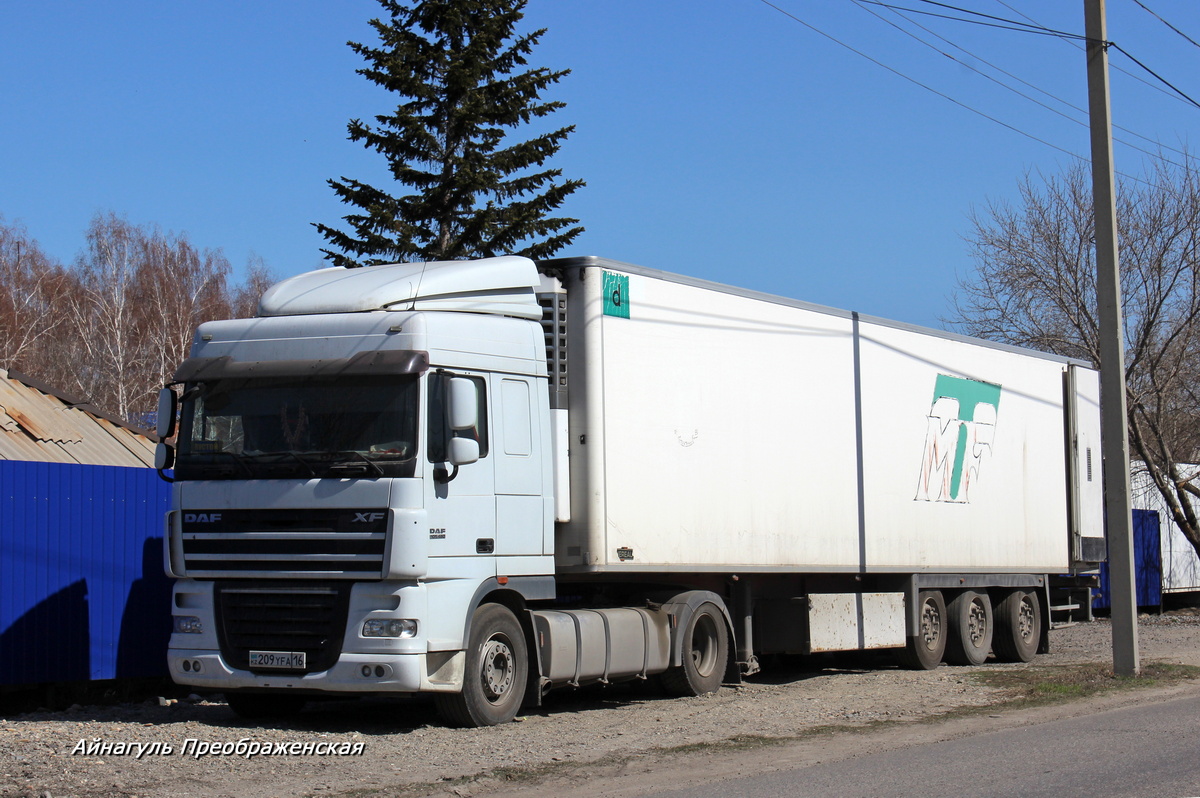 Восточно-Казахстанская область, № 209 YFA 16 — DAF XF105 FT