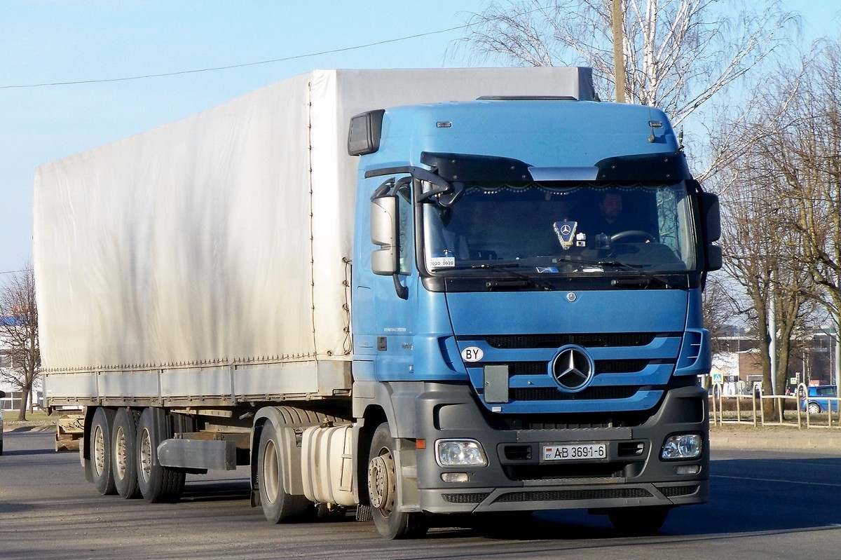 Могилёвская область, № АВ 3691-6 — Mercedes-Benz Actros ('2009) 1844