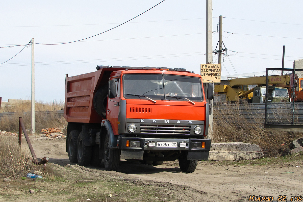 Алтайский край, № В 706 ХР 22 — КамАЗ-55111 [551110]