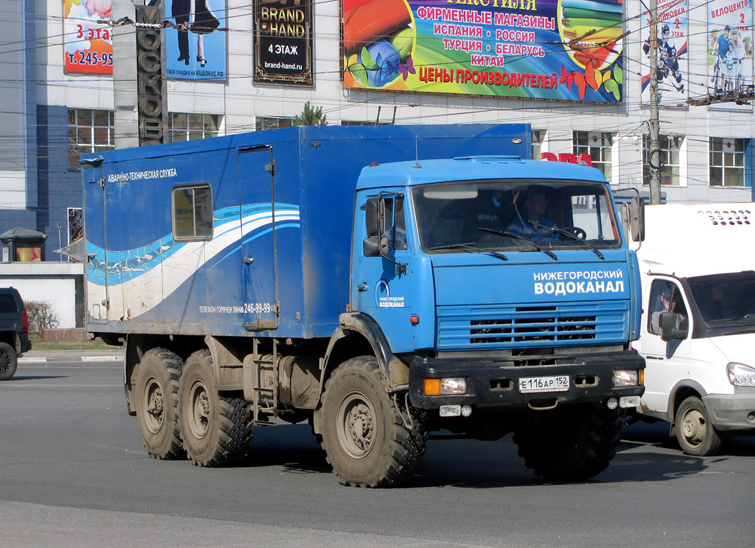 Нижегородская область, № Е 116 АР 152 — КамАЗ-43118-10 [43118K]