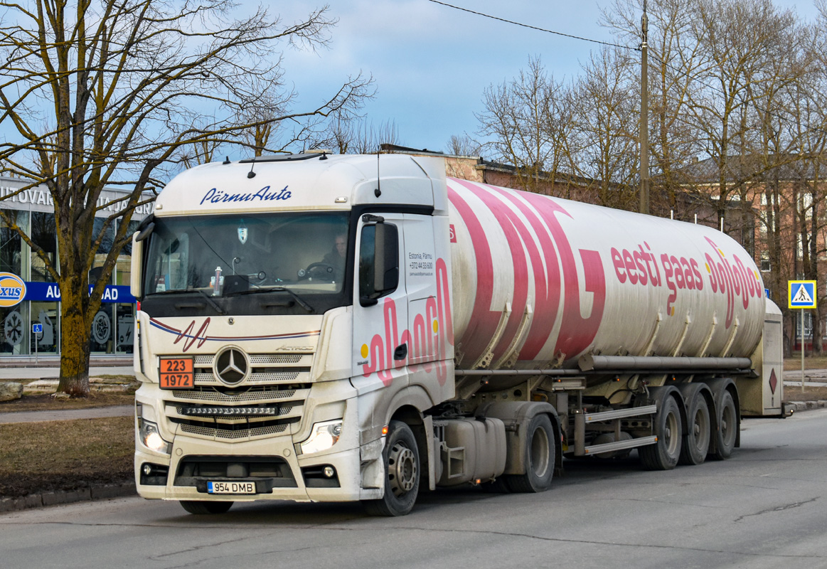 Эстония, № 954 DMB — Mercedes-Benz Actros ('2011)