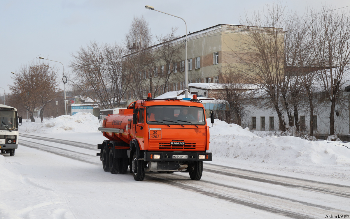 Красноярский край, № М 054 КР 124 — КамАЗ-65115-62