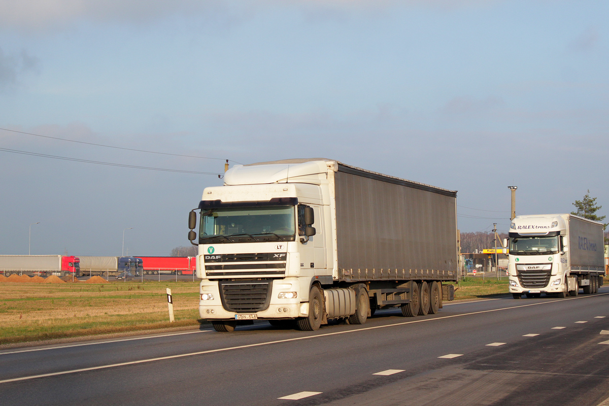 Литва, № GBN 546 — DAF XF105 FT