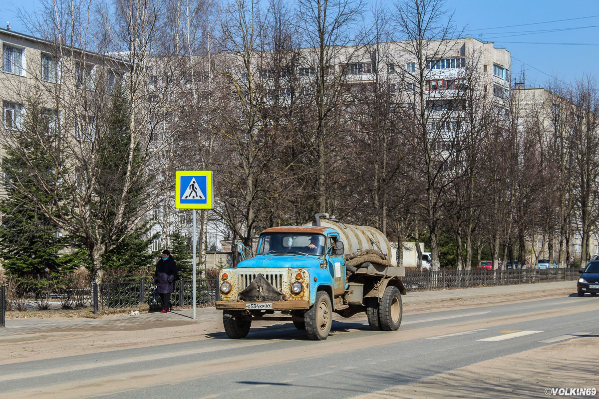 Тверская область, № Х 534 КР 69 — ГАЗ-53-12