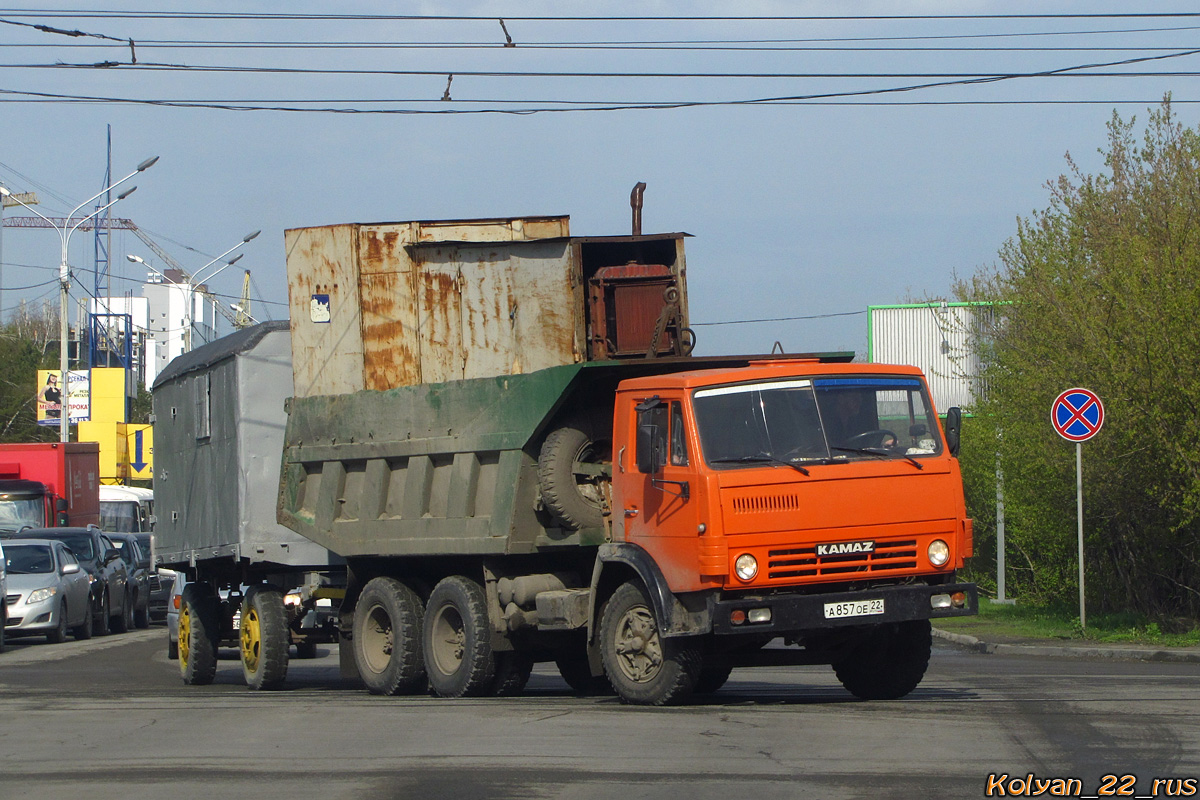 Алтайский край, № А 857 ОЕ 22 — КамАЗ-55111 [551110]