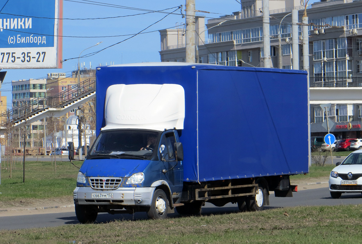 Нижегородская область, № С 667 РМ 152 — ГАЗ-33106 "Валдай"