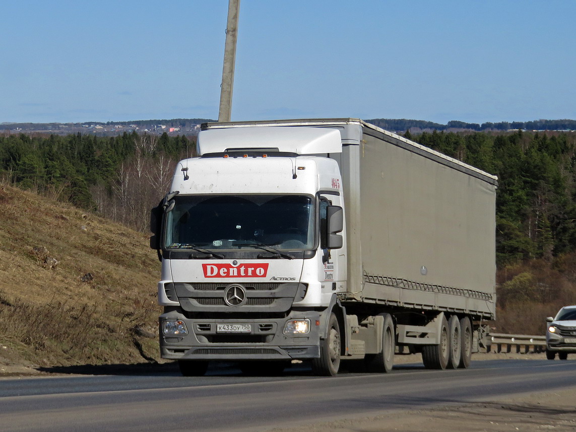 Московская область, № К 433 ОУ 750 — Mercedes-Benz Actros '09 1841 [Z9M]