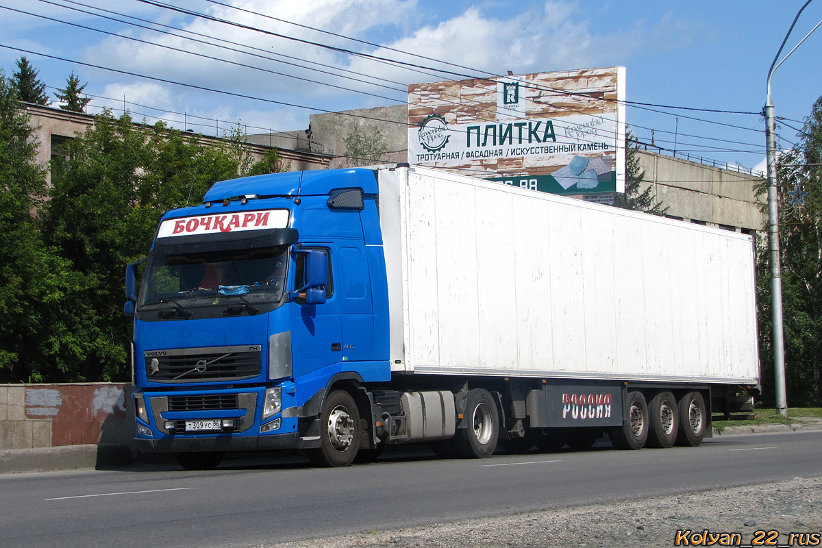 Алтайский край, № Т 309 УС 86 — Volvo ('2008) FH.460