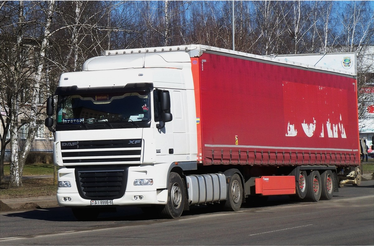 Могилёвская область, № АІ 8998-6 — DAF XF105 FT