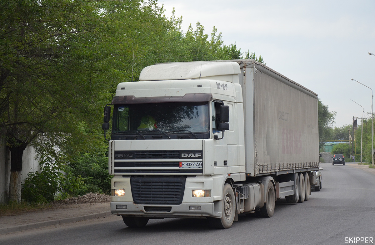 Киргизия, № B 9337 AG — DAF 95XF FT