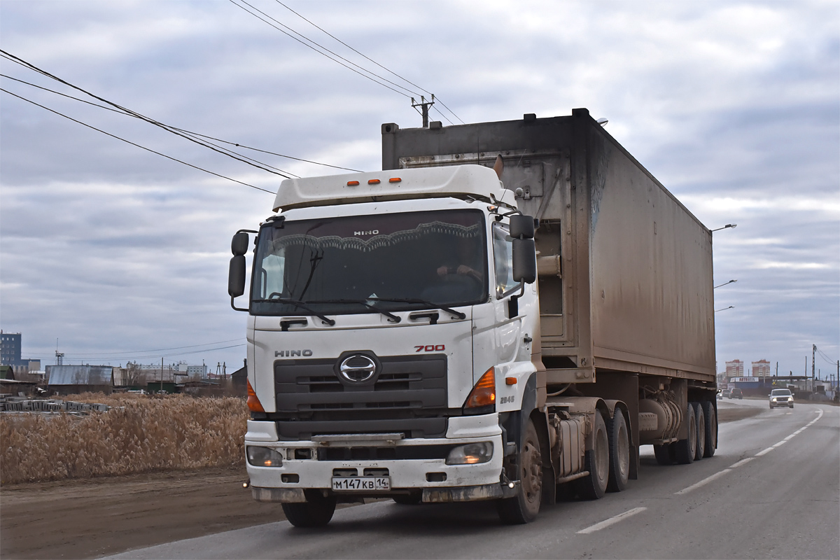 Саха (Якутия), № М 147 КВ 14 — Hino 700