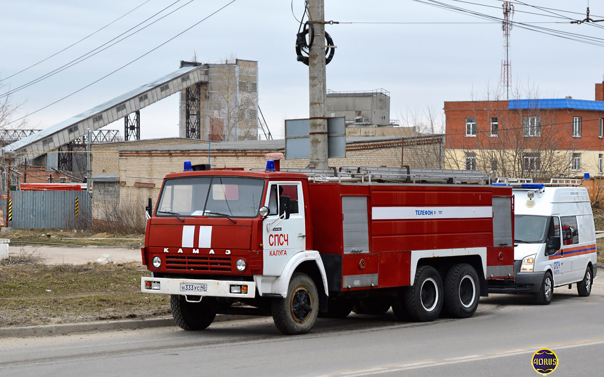 Калужская область, № Н 333 УС 40 — КамАЗ-53213