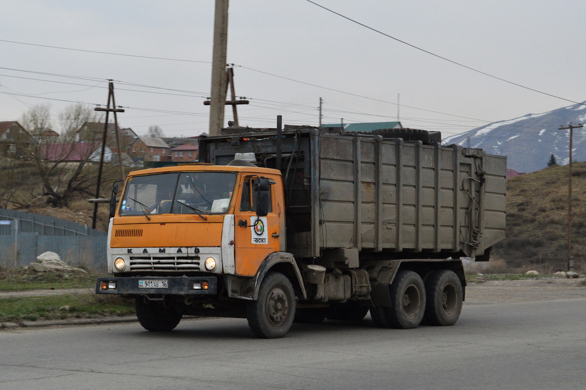 Восточно-Казахстанская область, № 911 AB 16 — КамАЗ-53213