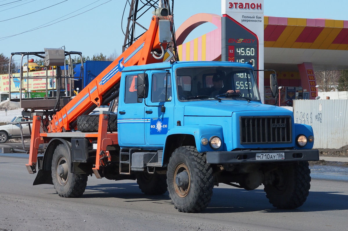 Ханты-Мансийский автоном.округ, № М 710 АУ 186 — ГАЗ-33081 «Садко»