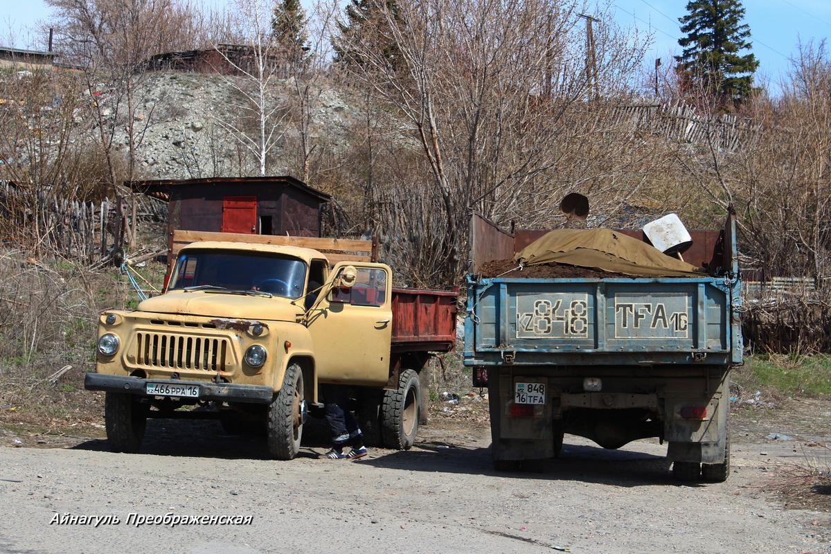 Восточно-Казахстанская область, № 466 PPA 16 — ГАЗ-53-02