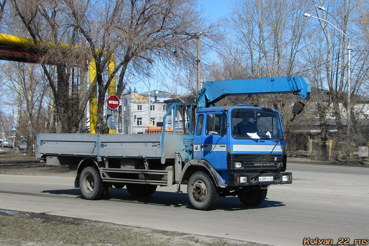 Алтайский край, № М 289 УР 22 — Magirus-Deutz (общая модель)