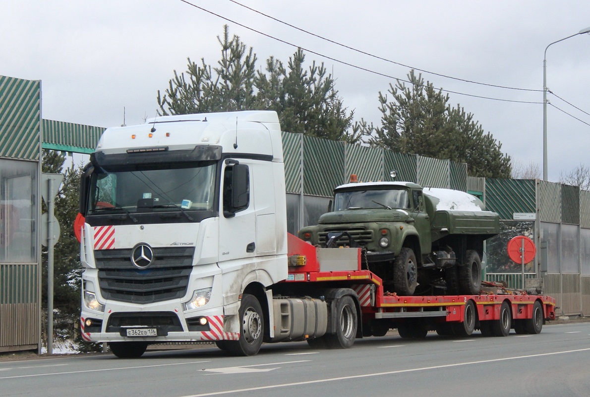 Воронежская область, № Е 362 ЕВ 136 — Mercedes-Benz Actros '18 1845 [Z9M]