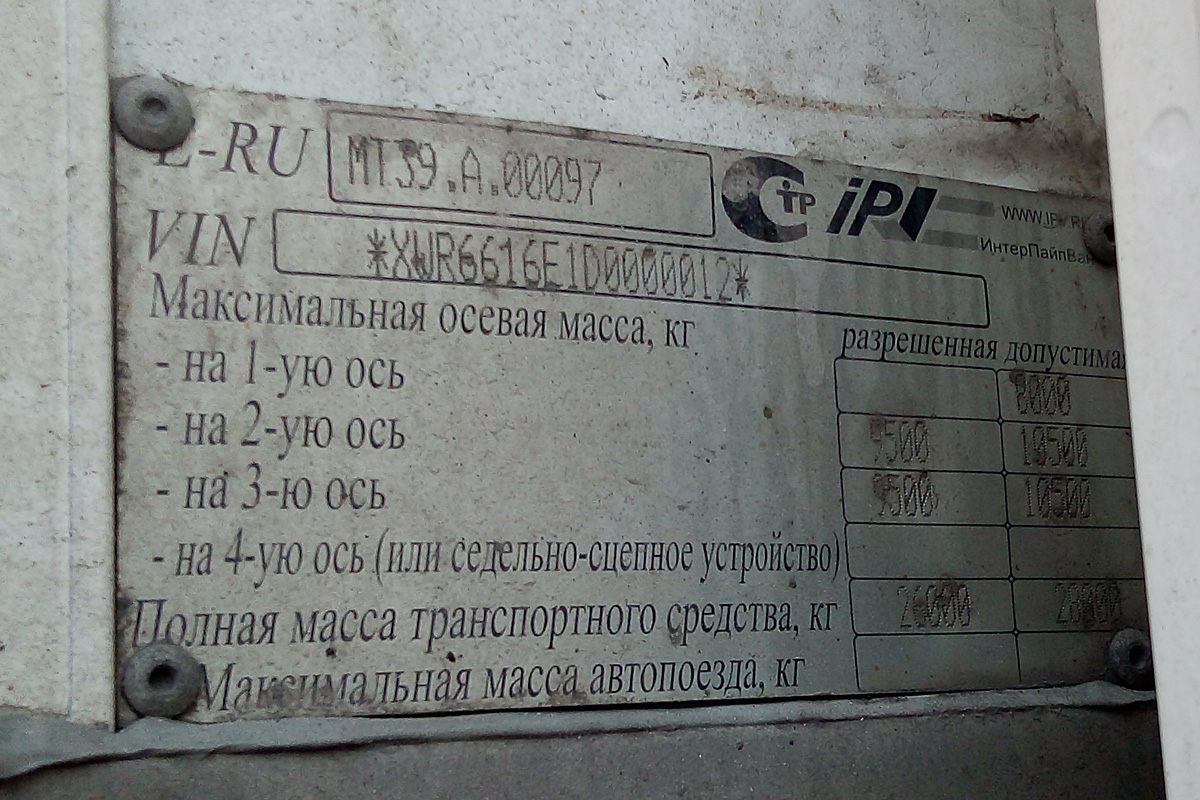 Московская область, № Е 557 ЕК 750 — MAN TGS ('2007) 28.360