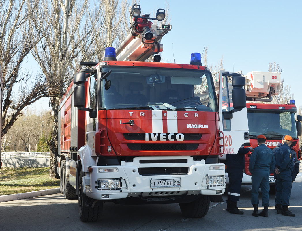 Омская область, № Т 797 ВН 55 — IVECO Trakker ('2007)