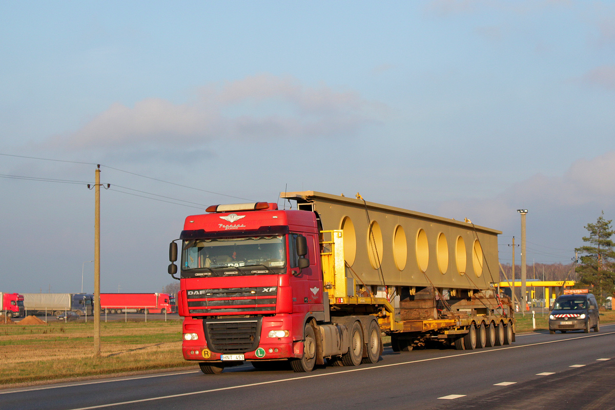 Литва, № HNT 453 — DAF XF105 FTT