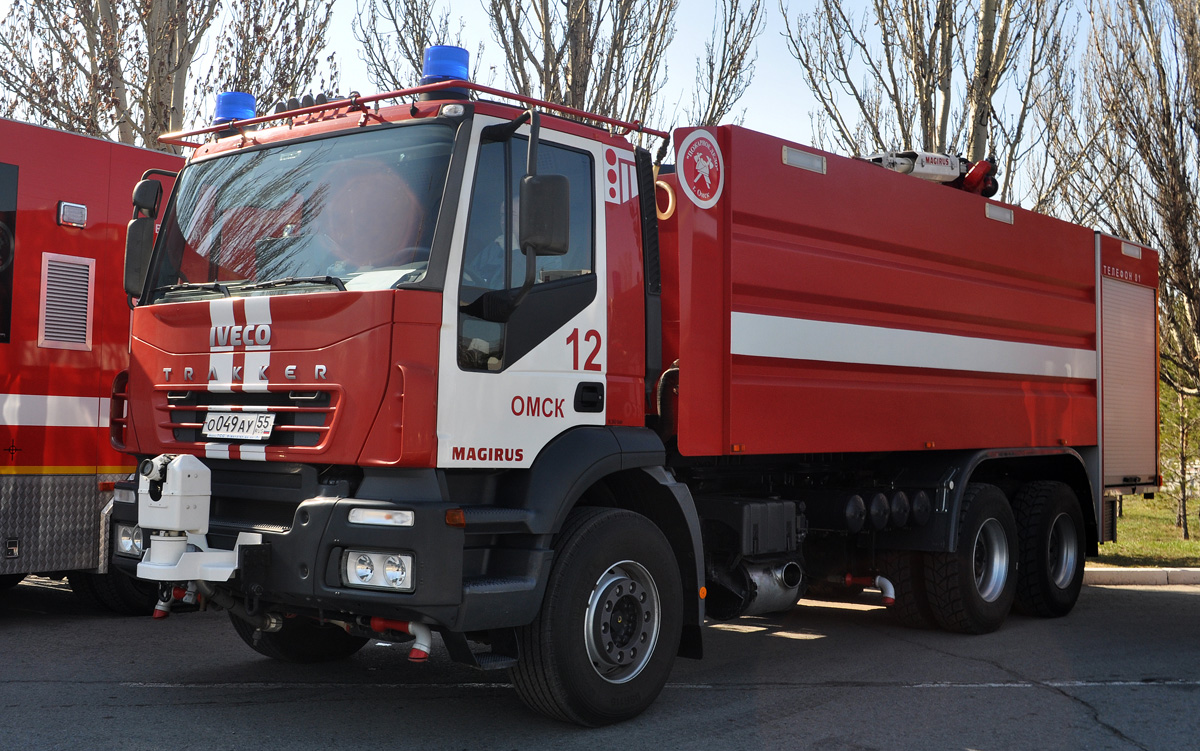 Омская область, № О 049 АУ 55 — IVECO Trakker ('2004)