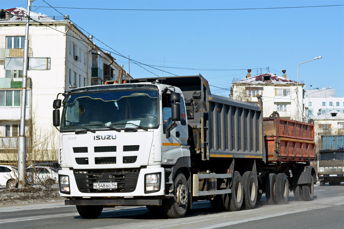 Саха (Якутия), № Е 548 ВО 14 — Isuzu Giga CYZ