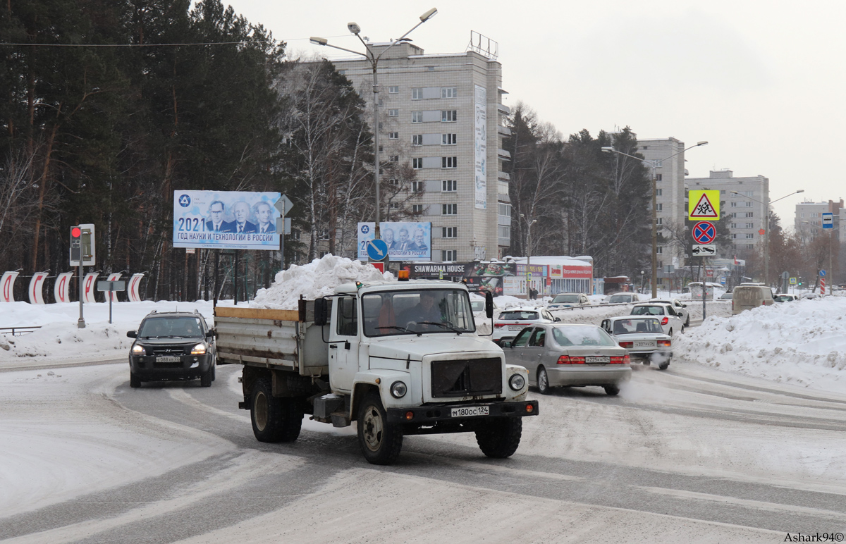 Красноярский край, № М 180 ОС 124 — ГАЗ-3309