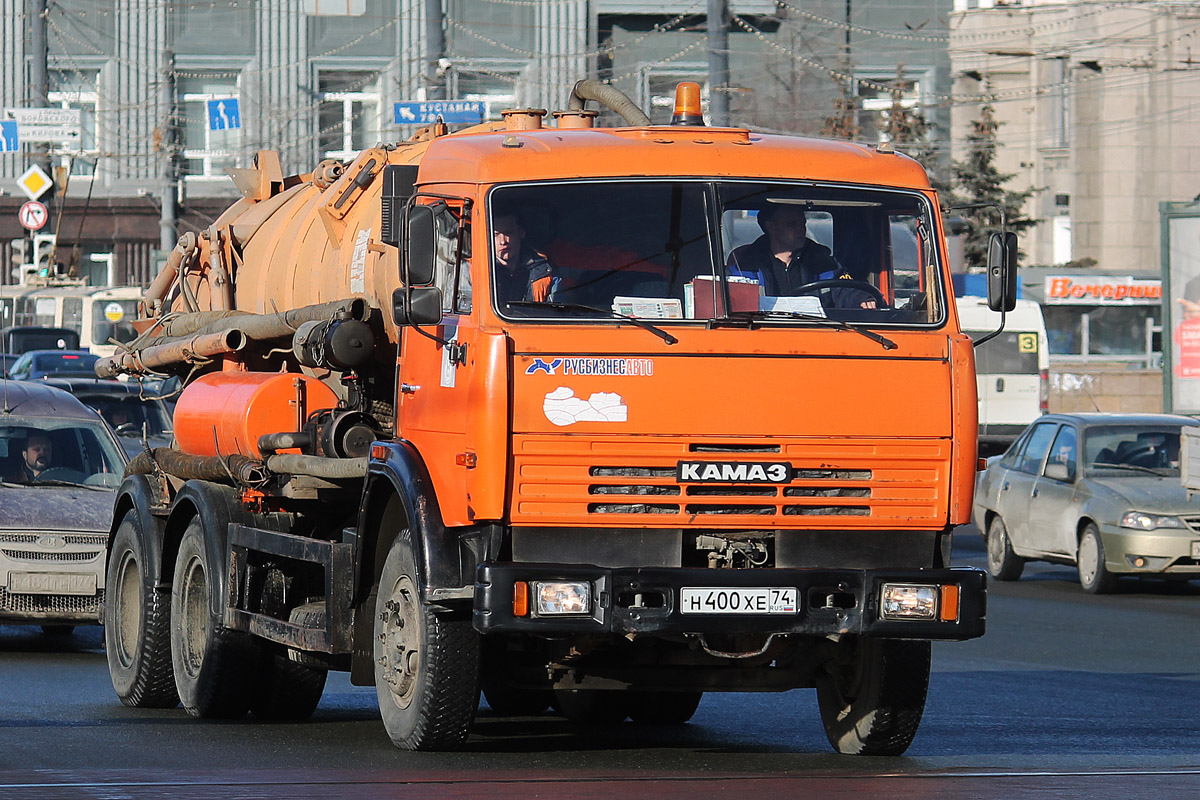 Челябинская область, № Н 400 ХЕ 74 — КамАЗ-53215-15 [53215R]