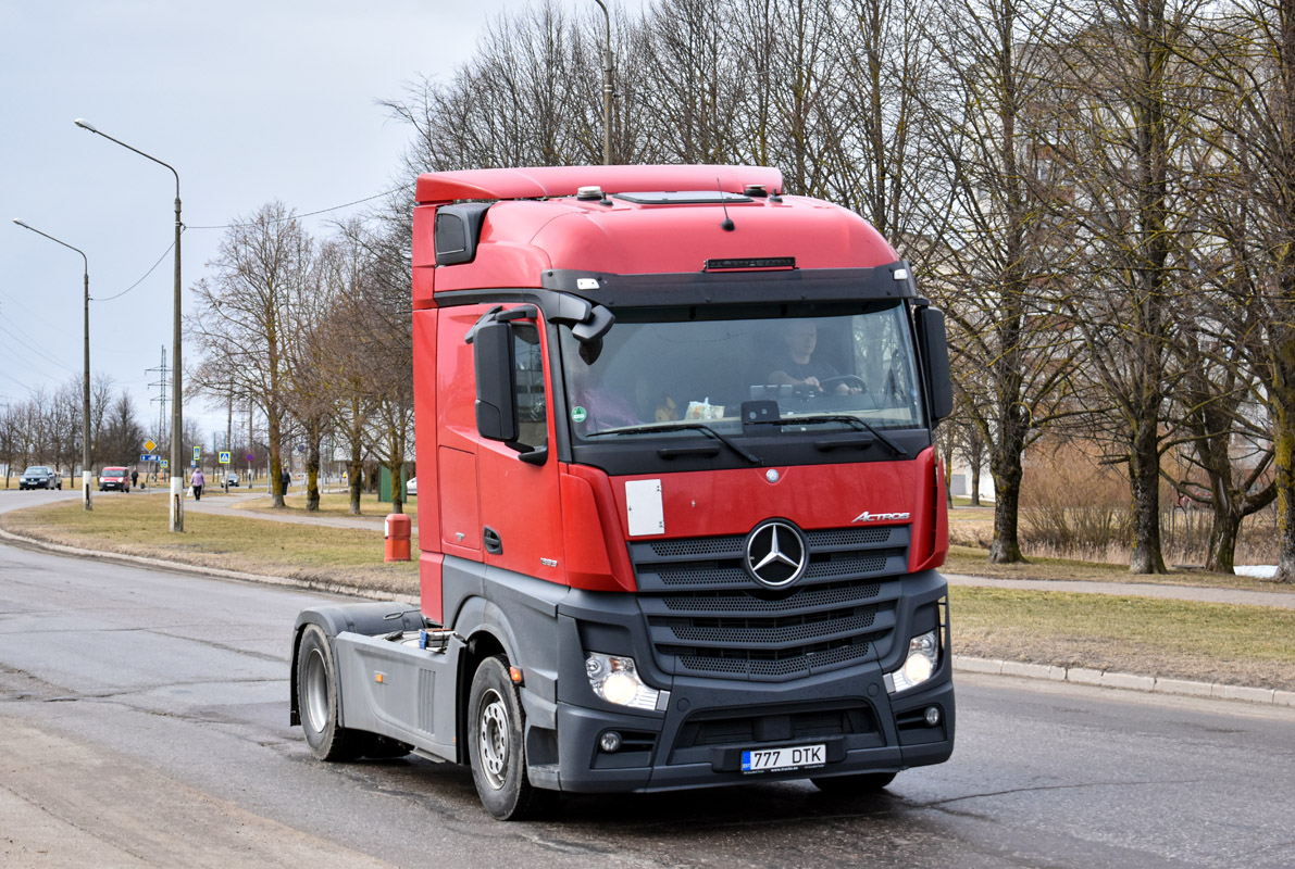 Эстония, № 777 DTK — Mercedes-Benz Actros ('2011)