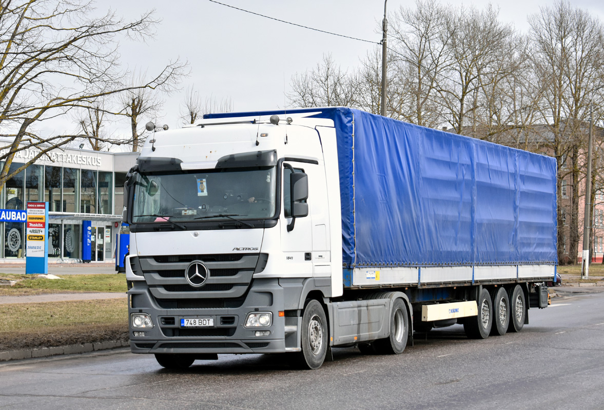 Эстония, № 748 BDT — Mercedes-Benz Actros ('2003) 1841