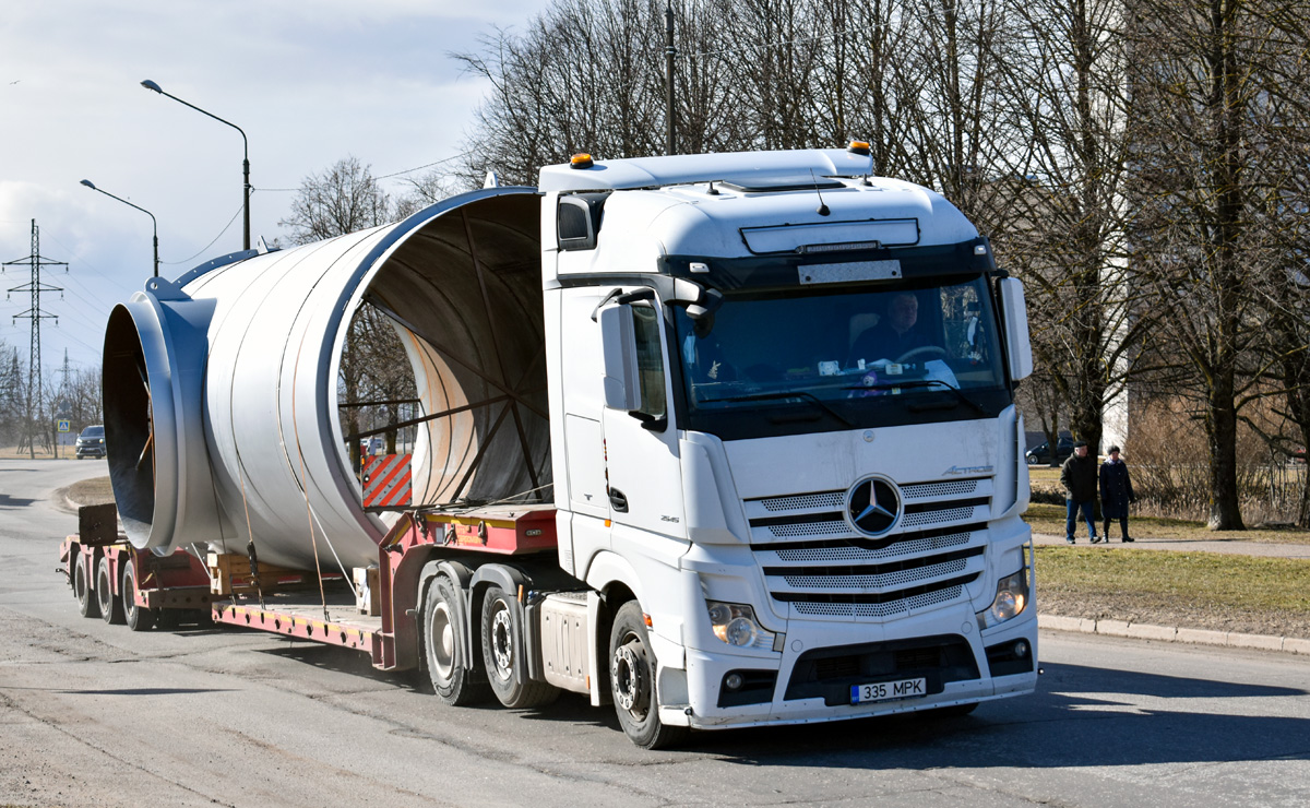 Эстония, № 335 MPK — Mercedes-Benz Actros ('2011) 2545