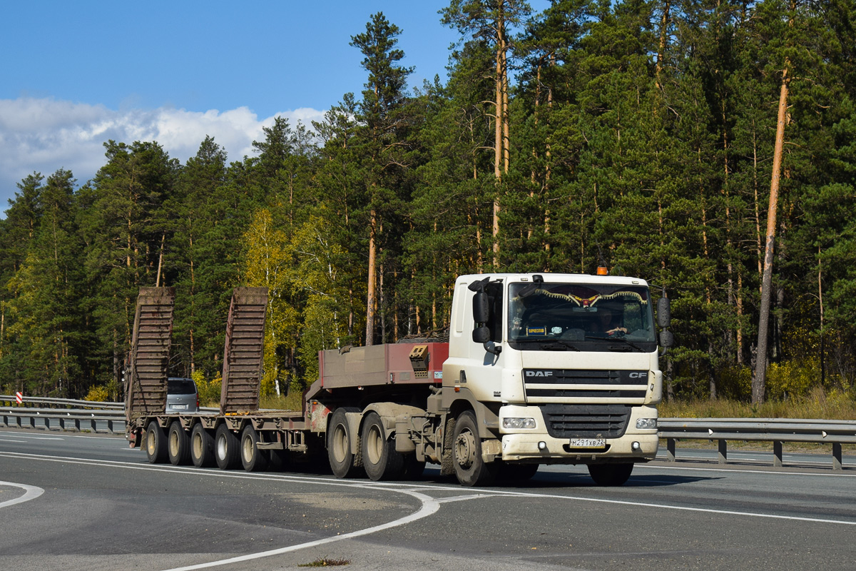 Алтайский край, № М 291 ХВ 22 — DAF CF85 FTT