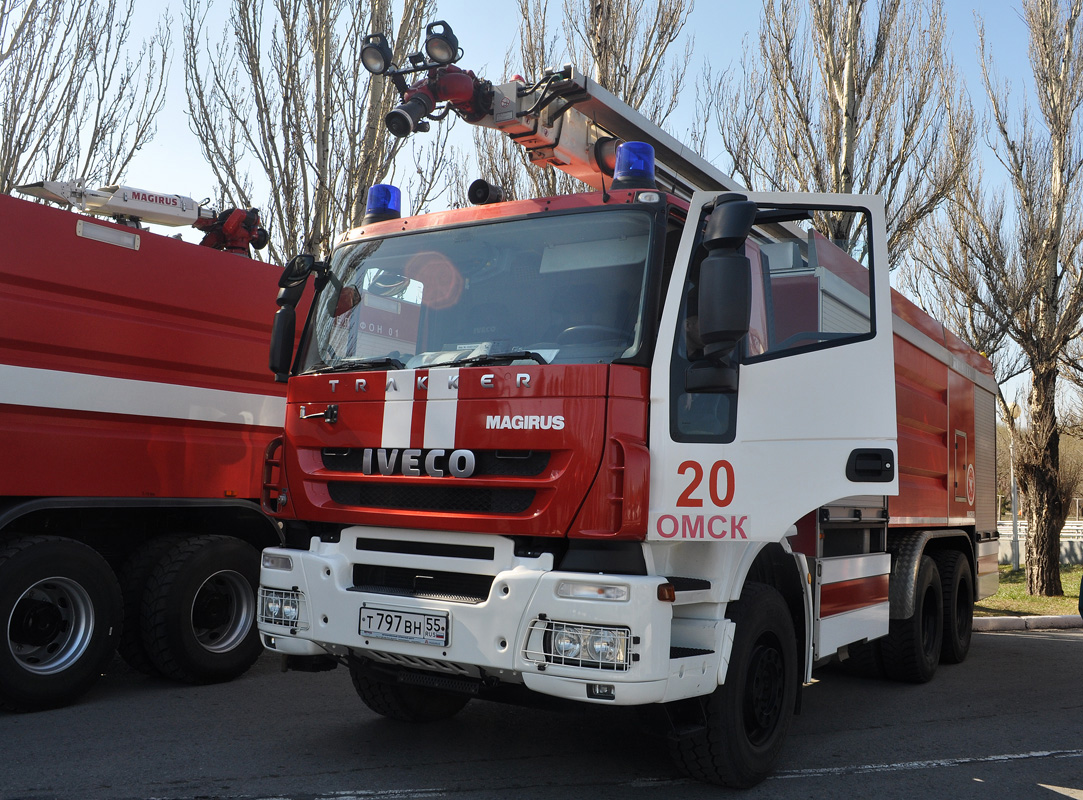 Омская область, № Т 797 ВН 55 — IVECO Trakker ('2007)