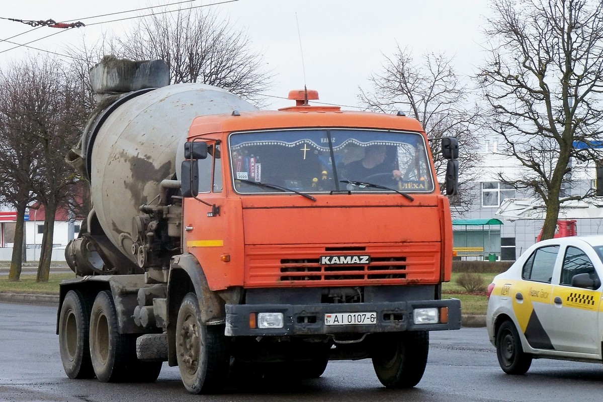 Могилёвская область, № АІ 0107-6 — КамАЗ-55111 (общая модель)