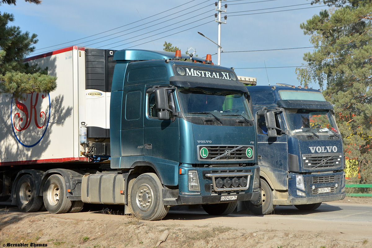 Саха (Якутия), № О 004 ЕР 14 — Volvo ('2002) FH12.440