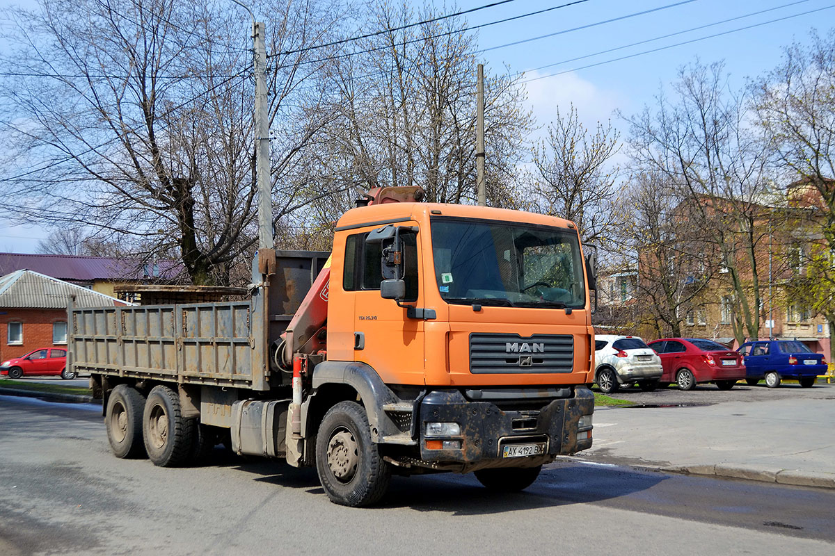 Харьковская область, № АХ 4192 ВХ — MAN TGA 26.410