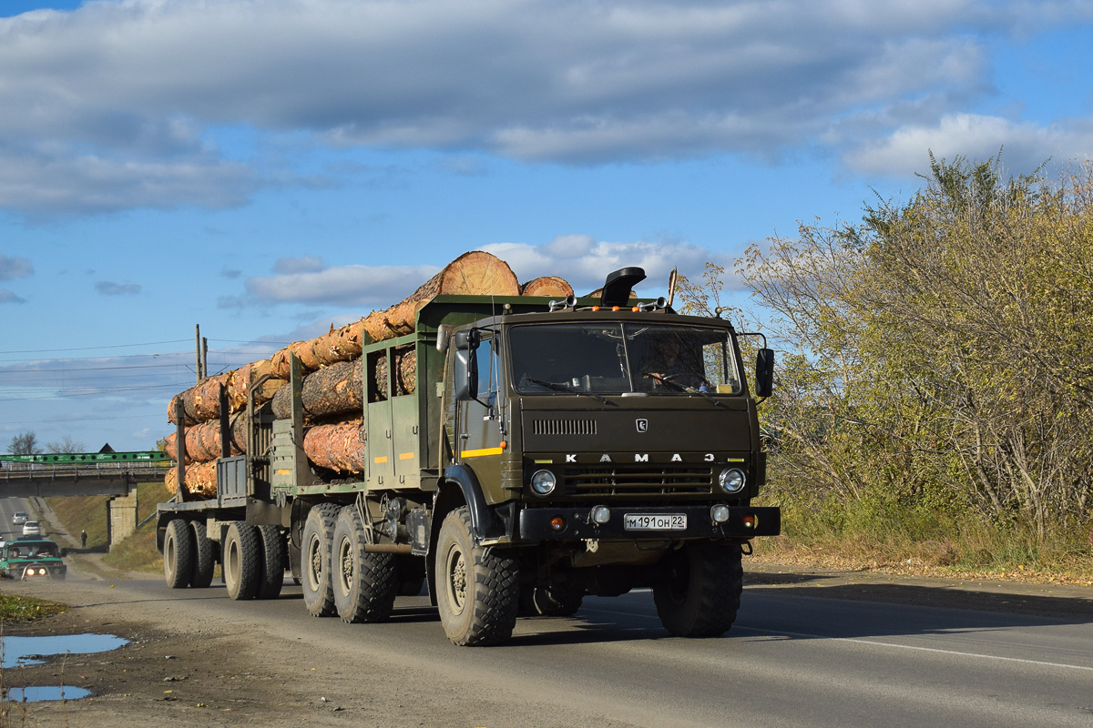 Алтайский край, № М 191 ОН 22 — КамАЗ-43101