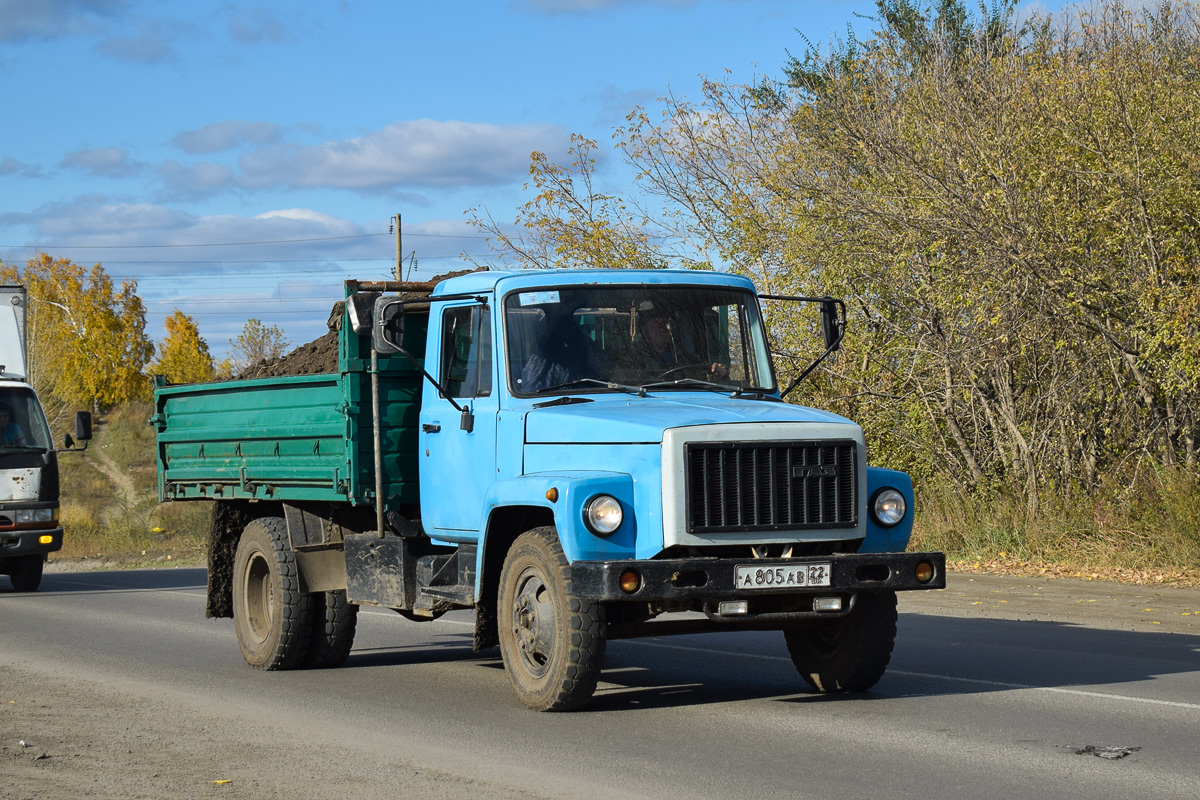 Алтайский край, № А 805 АВ 22 — ГАЗ-3307