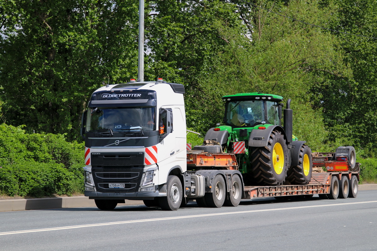 Санкт-Петербург, № Х 758 ХР 178 — Volvo ('2012) FH.500