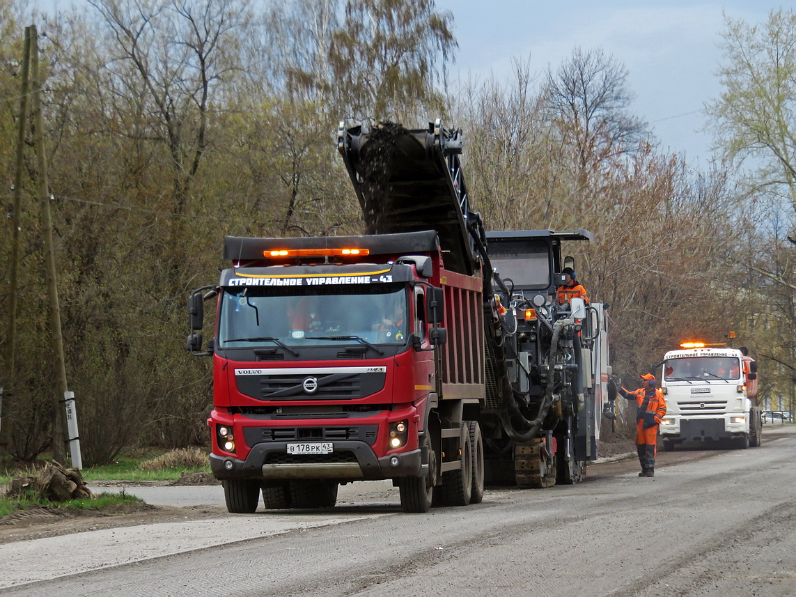 Кировская область, № В 178 РК 43 — Volvo ('2010) FMX.400 [X9P]; Кировская область, № Н 400 РА 43 — КамАЗ-65115-A4